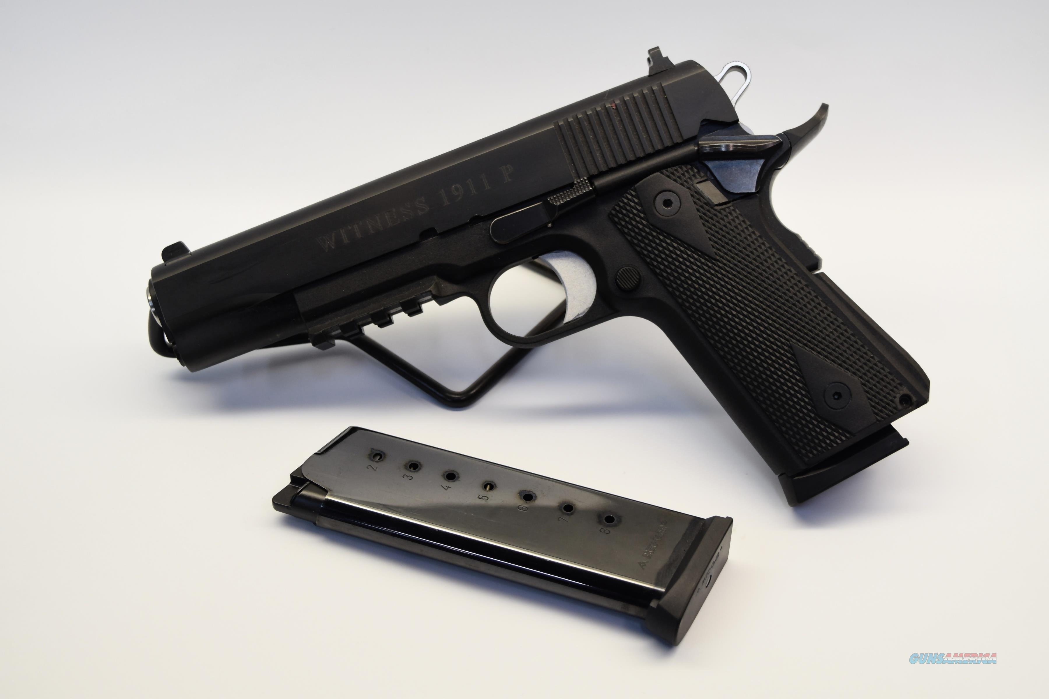 EAA Witness 1911P with Custom trigg... for sale at Gunsamerica.com ...