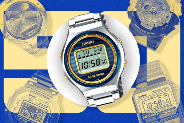 Casio wristwatch marks 50 years of innovation.