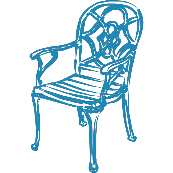 Blue Chair PNG images