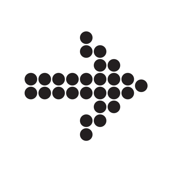 Dots arrow right PNG clipart