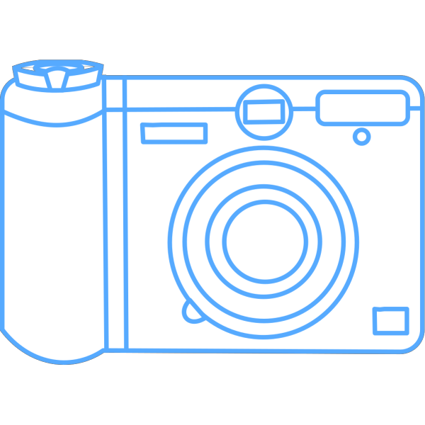 Green Camera Art PNG images