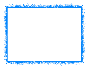 Blue Border Frame PNG HD PNG Clip art