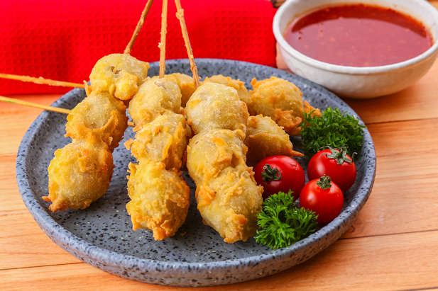 Sate Bakso Crispy