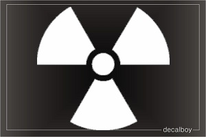 Radioactive Car Decal