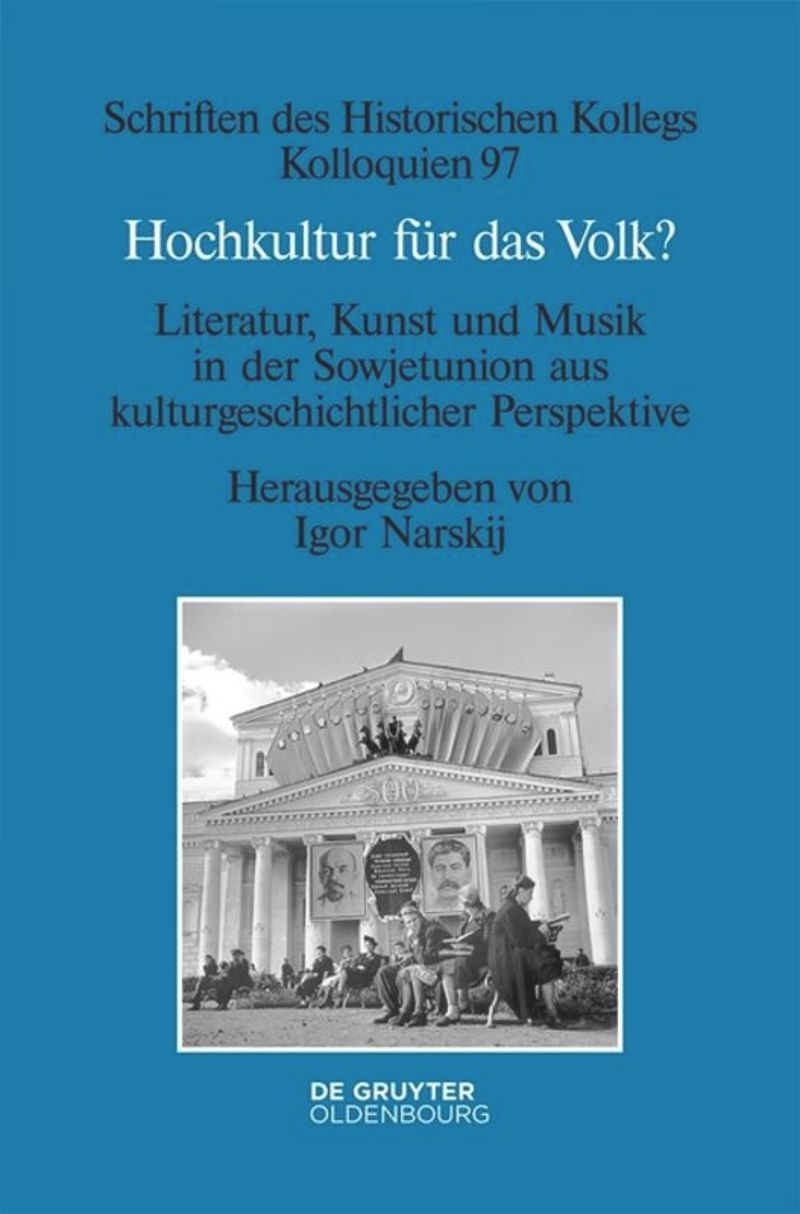 book: Hochkultur für das Volk?