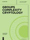 Groups - Complexity - Cryptology