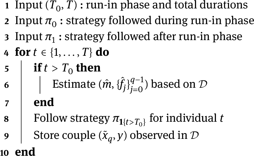 Algorithm 3 
              Online Intelligent Questionnaire algorithm.
            