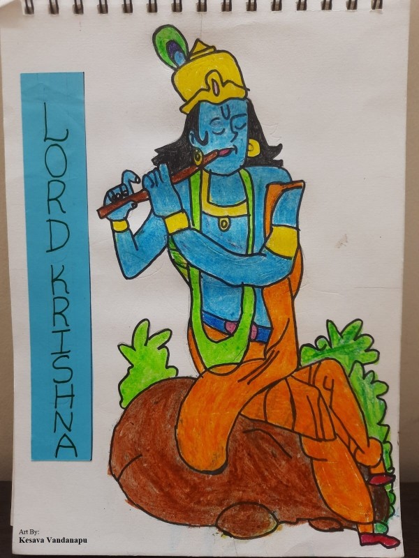 LORD SRI KRISHNA - DesiPainters.com