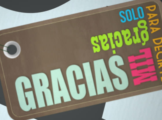 Mil gracias