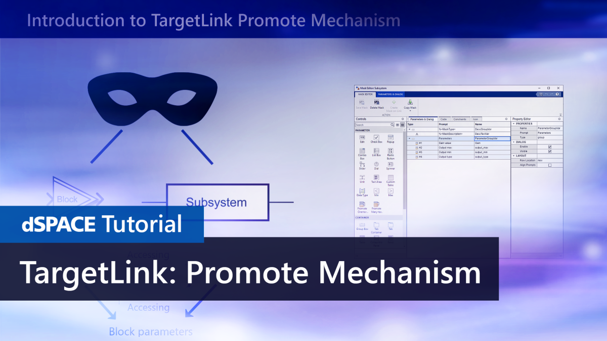 Vidéo : Mécanisme de promotion de TargetLink