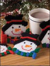 Snowman Coaster Set