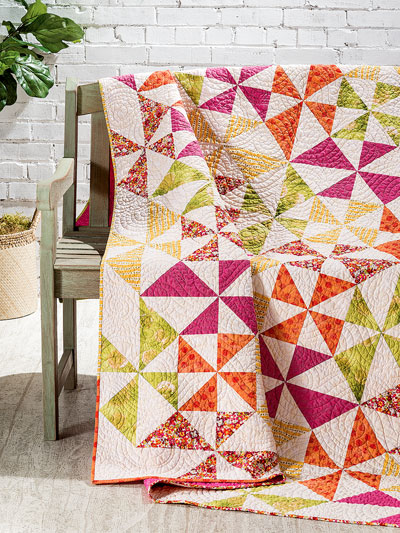 Short & Tall Pinwheels Quilt Pattern