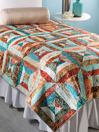 EXCLUSIVELY ANNIE'S QUILT DESIGNS: Vanishing Point Quilt Pattern