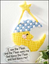 Sleepy Moon Baby Decor