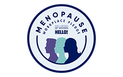 Menopause workplace pledge logo