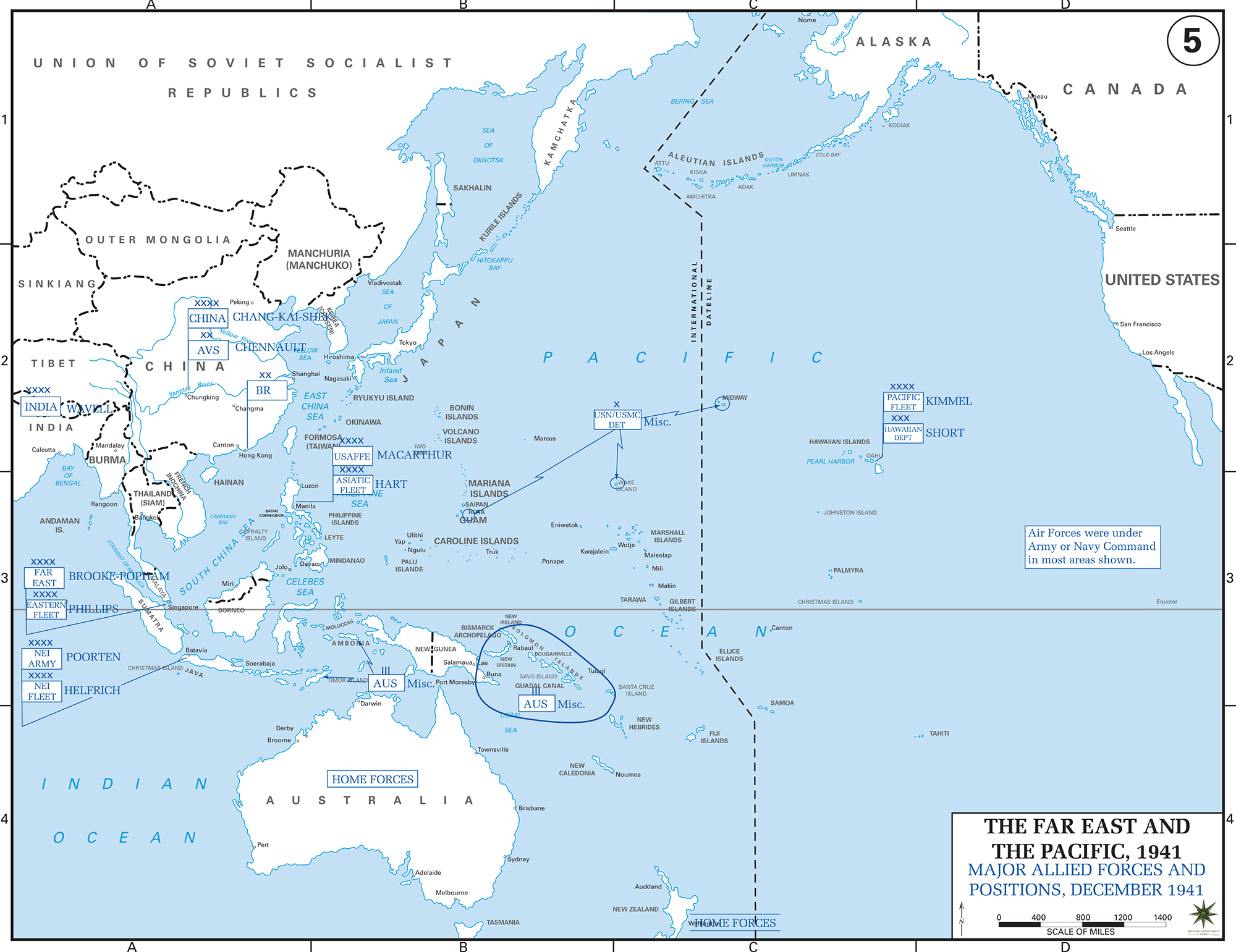 Allied Powers Ww2 Map