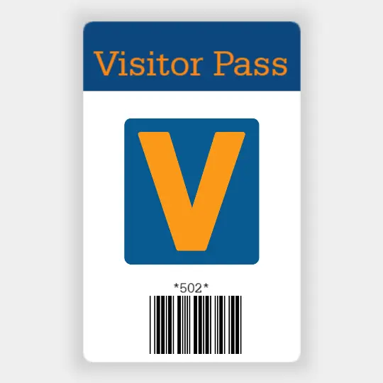 Visitor Pass