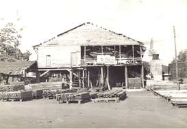 Aserrío de Moa, primer centro laboral del territorio, reconocido como punto fundacional de la ciudad de Moa