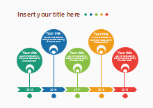 Horizontal Arrow Timeline