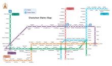 Shenzhen Metro Map