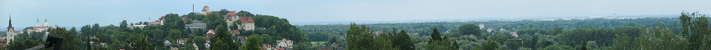 Panorama Freising von Westen