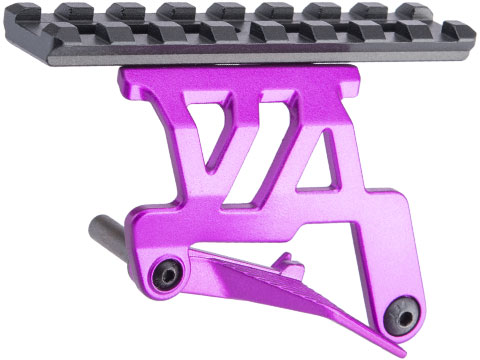 5KU Aluminum Custom Optic Rail Mount for Hi-Capa Series Gas Airsoft Pistols (Color: Purple)