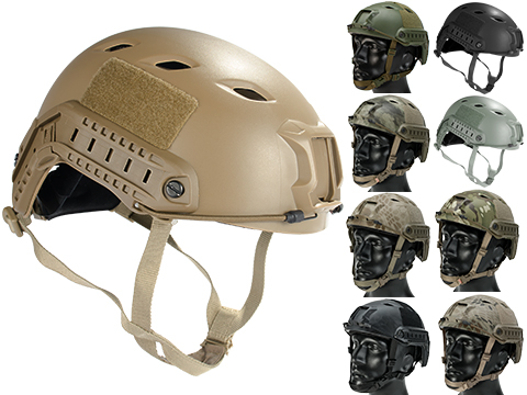 6mmProShop Advanced Base Jump Type Tactical Airsoft Bump Helmet (Color: Dark Earth / Medium - Large)