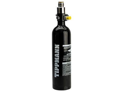 Tippmann  26/3000 Aluminum Compact HPA System Air Tank with Regulator - Basic Black