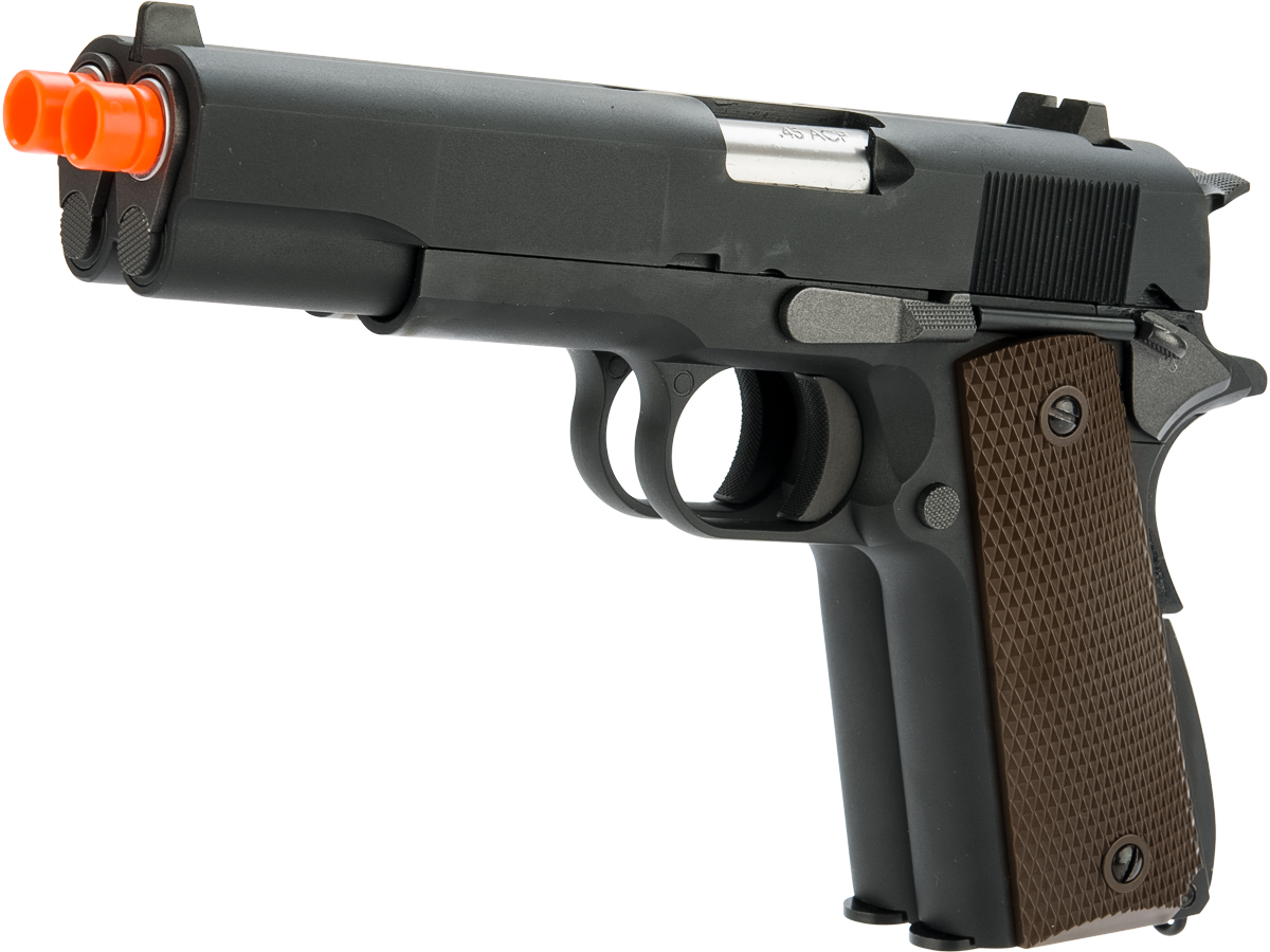 WE-Tech Custom The Classic Double Barrel 1911 Gas Blowback Pistol