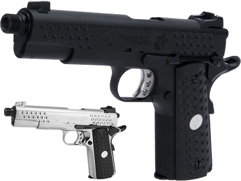 WE-Tech Custom 1911 Knighthawk Airsoft Gas Blowback Pistol 