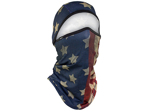 Zan Headgear Sportflex® Series UPF50+ Convertible Balaclava (Color: Patriot)