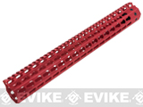 Strike Industries Gen2 Mega Fins Free Float Drop-In Keymod Handguard for M4 / M16 / AR15 Series Rifles (Color: Red / 15)