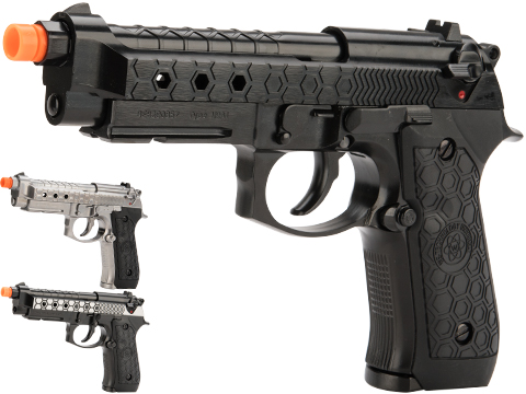 WE-Tech Hex M92A1 Full Metal Gas Blowback Airsoft Pistols 