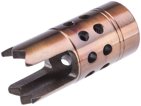 APS Rebar Cutter CNC Flash Hider with Bronze Finish (Model: 14mm CCW)