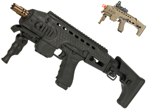 APS Action Combat Carbine Complete Gas Blowback Airsoft Compact SMG Rifle 