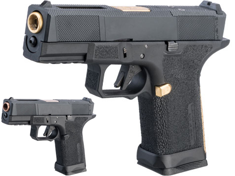 EMG SAI BLU Compact w/ EMG Tier One Utility RMR-Cut Slide GBB Airsoft Pistol 