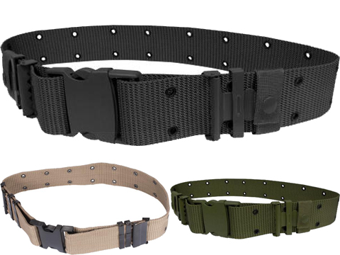 Military Style Alice Sys. Quick Release Tactical Pistol Belt (Color: OD Green)