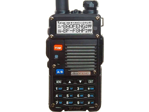 BaoFeng BF-F8HP 8-Watt Dual Band Two-Way Radio 