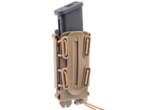 Black Owl Gear Mod 1 Universal Pistol Magazine Pouch w/ Belt & MOLLE Attachments (Color: Desert)