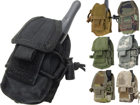 Condor MOLLE Multi-Purpose Handheld FRS Radio MOLLE Pouch (Color: Black)