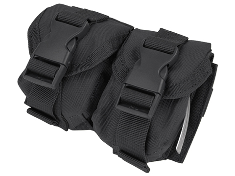 Condor Tactical Double Frag Grenade Pouch (Color: Black)