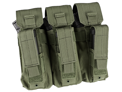 Condor Triple AK Kangaroo Magazine Pouch (Color: OD Green)