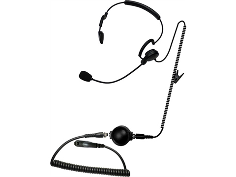 Code Red Headsets Close Quarters Battle w/ Boom Microphone Headset & Waterproof PTT (Connector: Kenwood 2 Pin / Baofeng)