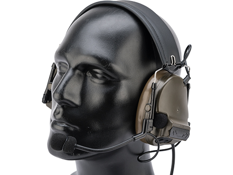 Element ZH051 Military Style Noise Canceling Headset w/ High Gain Microphone