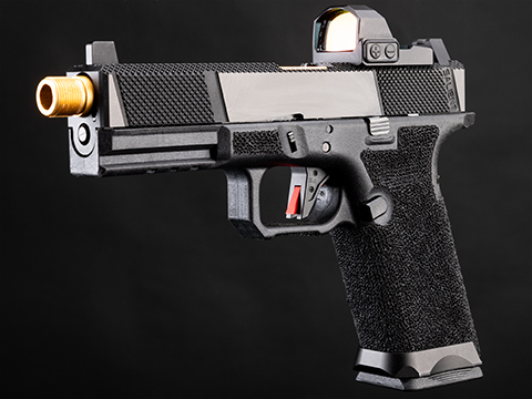 EMG SAI BLU Airsoft GBB Pistol w/ EMG CNC Tier One Utility Optic-Cut Slide by G&P