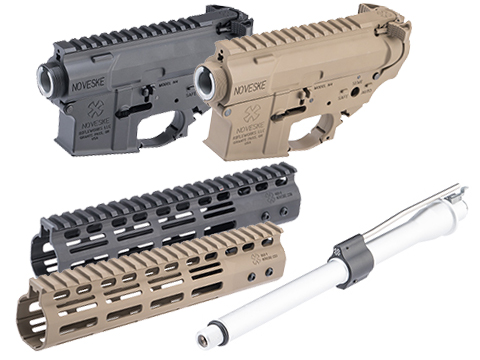 EMG Noveske Licensed Gen 3 N4 Receiver & NSR9 Handguard Kit Set for CGS & MWS Gas Blowback Rifles 