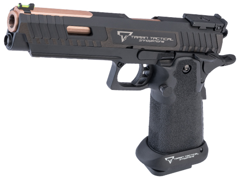 EMG TTI Licensed JW3 2011 Combat Master Airsoft Training Pistol w/ Custom Island Barrel (Model: Green Gas)