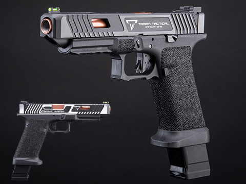 EMG Custom TTI JW2 Combat Master Slide + Ultimate GBB Frame Custom Airsoft Gas Blowback Pistol 