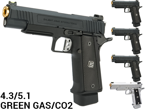 EMG / Salient Arms International 2011 4.3 DS Full Auto Select Fire GBB Pistol 