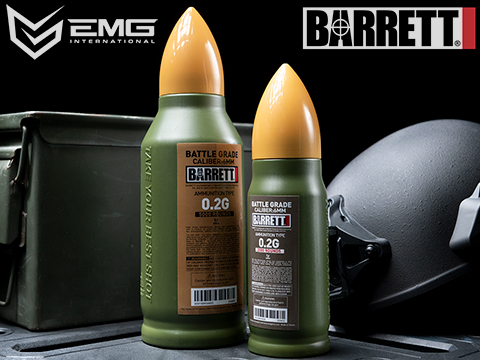 EMG Barrett Licensed Battle Grade 6mm Airsoft BBs (Type: 0.25g / 5000rd)